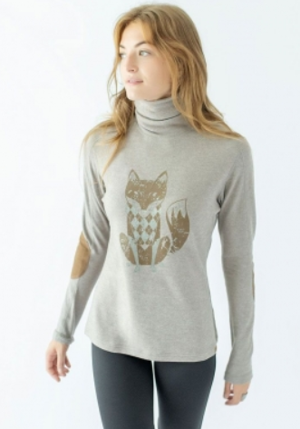Chestnut Bay Women's Rider Lounge Turtleneck - FINAL SALE-13