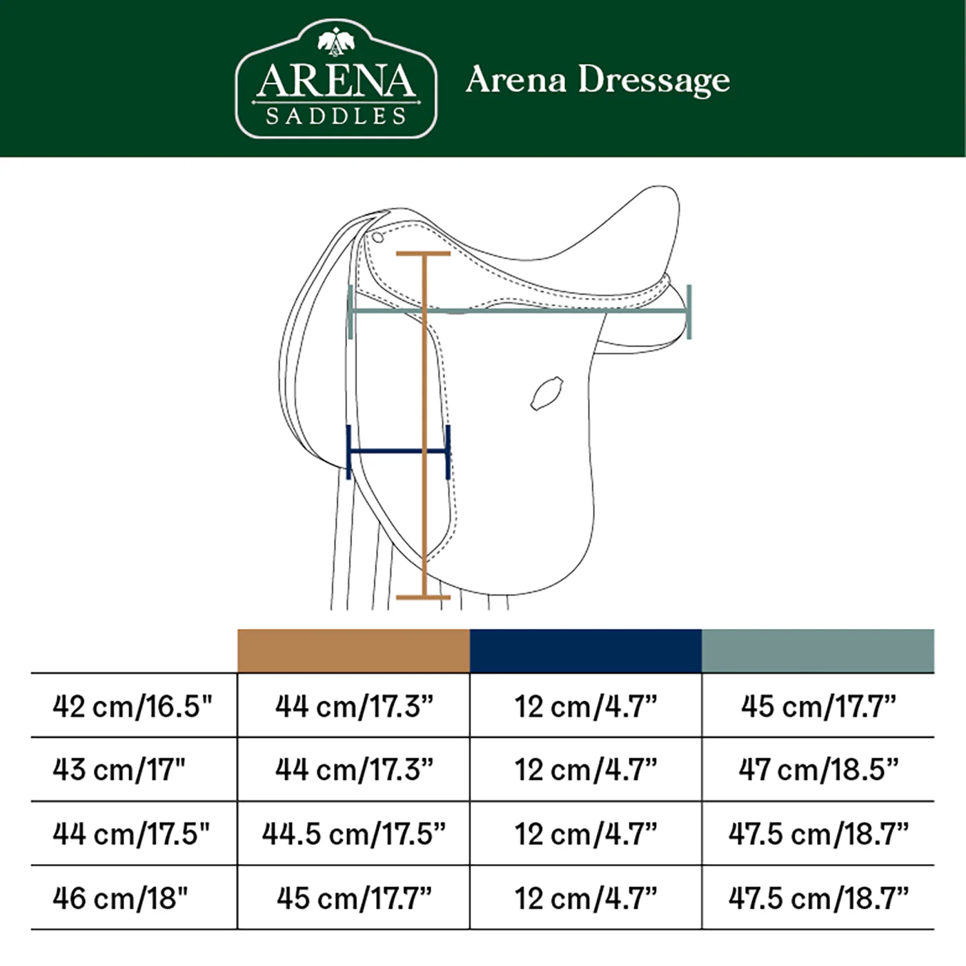 Arena Dressage Saddle - New-zoom-2