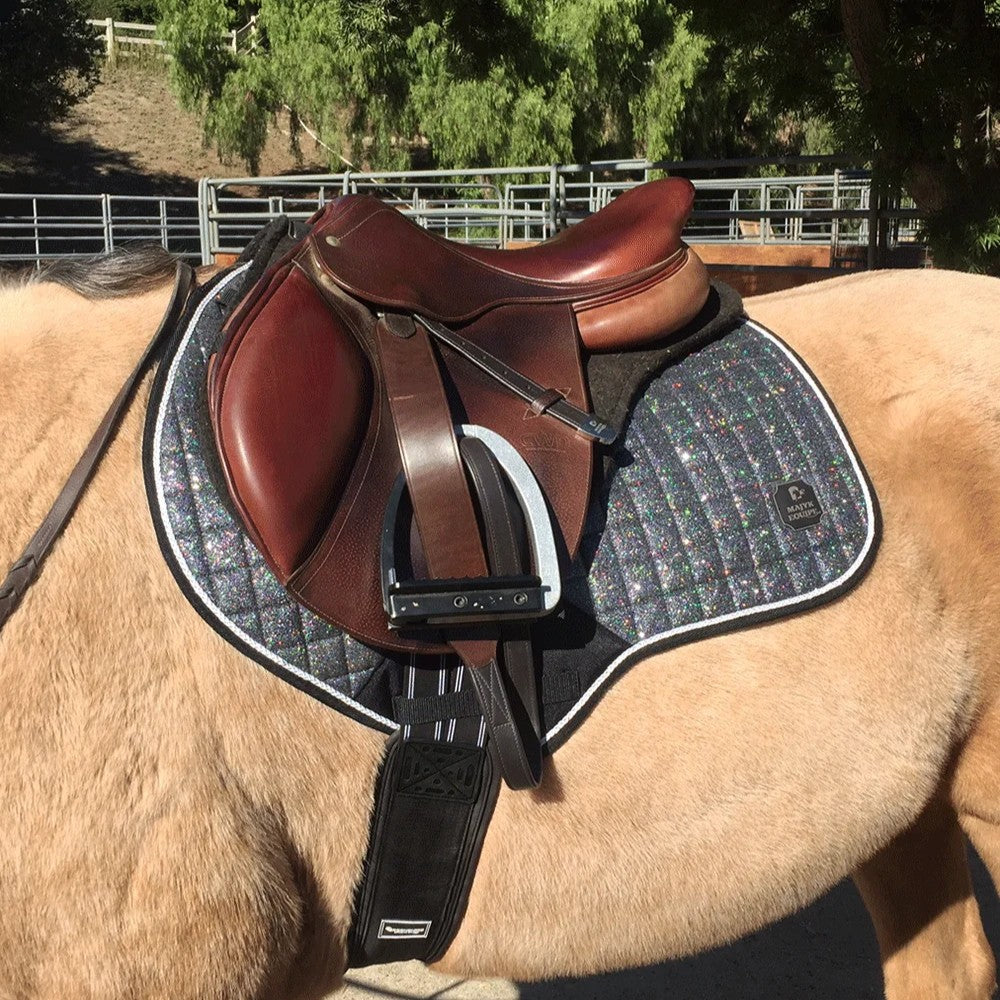 Majyk Equipe Estrella Sparkle Close Contact Saddle Pad-zoom-3