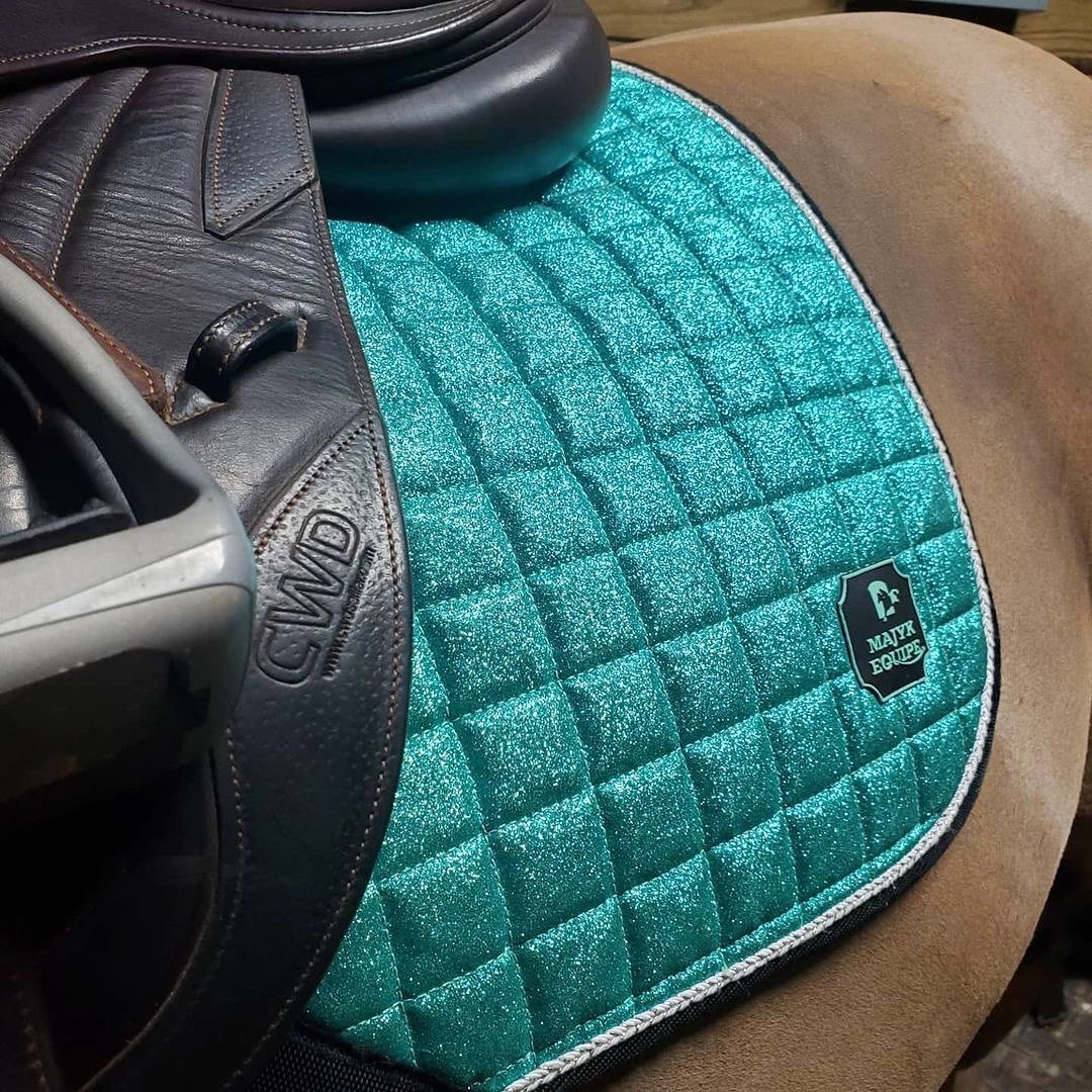 Majyk Equipe Estrella Sparkle Close Contact Saddle Pad-zoom-8