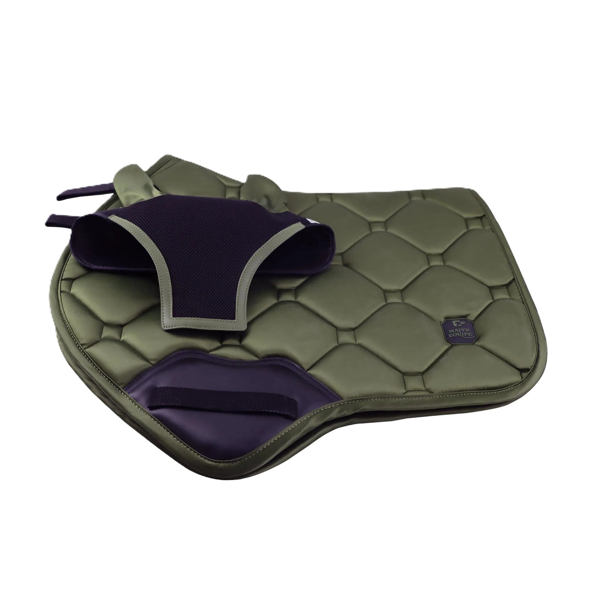 Majyk Equipe Silk Touch Close Contact Saddle Pad & Bonnet Set-zoom-2