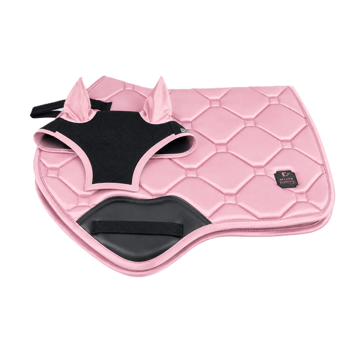 Majyk Equipe Silk Touch Close Contact Saddle Pad & Bonnet Set