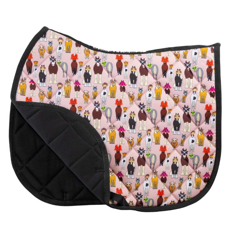 Dreamers & Schemers Printed Saddle Pad-5