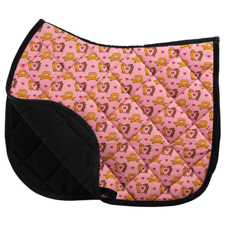 Dreamers & Schemers Printed Saddle Pad-zoom-19