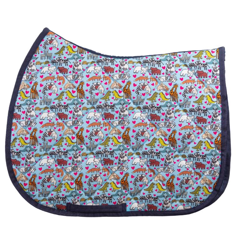 Dreamers & Schemers Printed Saddle Pad-zoom-21