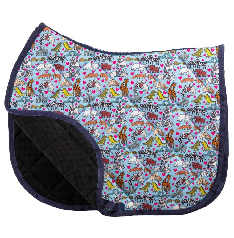 Dreamers & Schemers Printed Saddle Pad-22