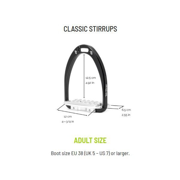 Tech Stirrups Turin Plus Hunter Stirrups-3