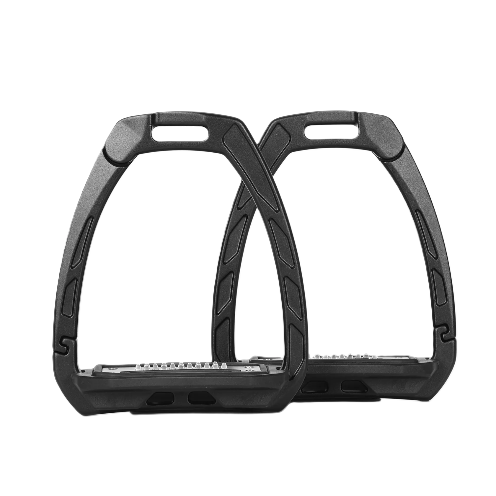 Shires Karben Ultra Grip Safety Stirrups - Black-zoom-1
