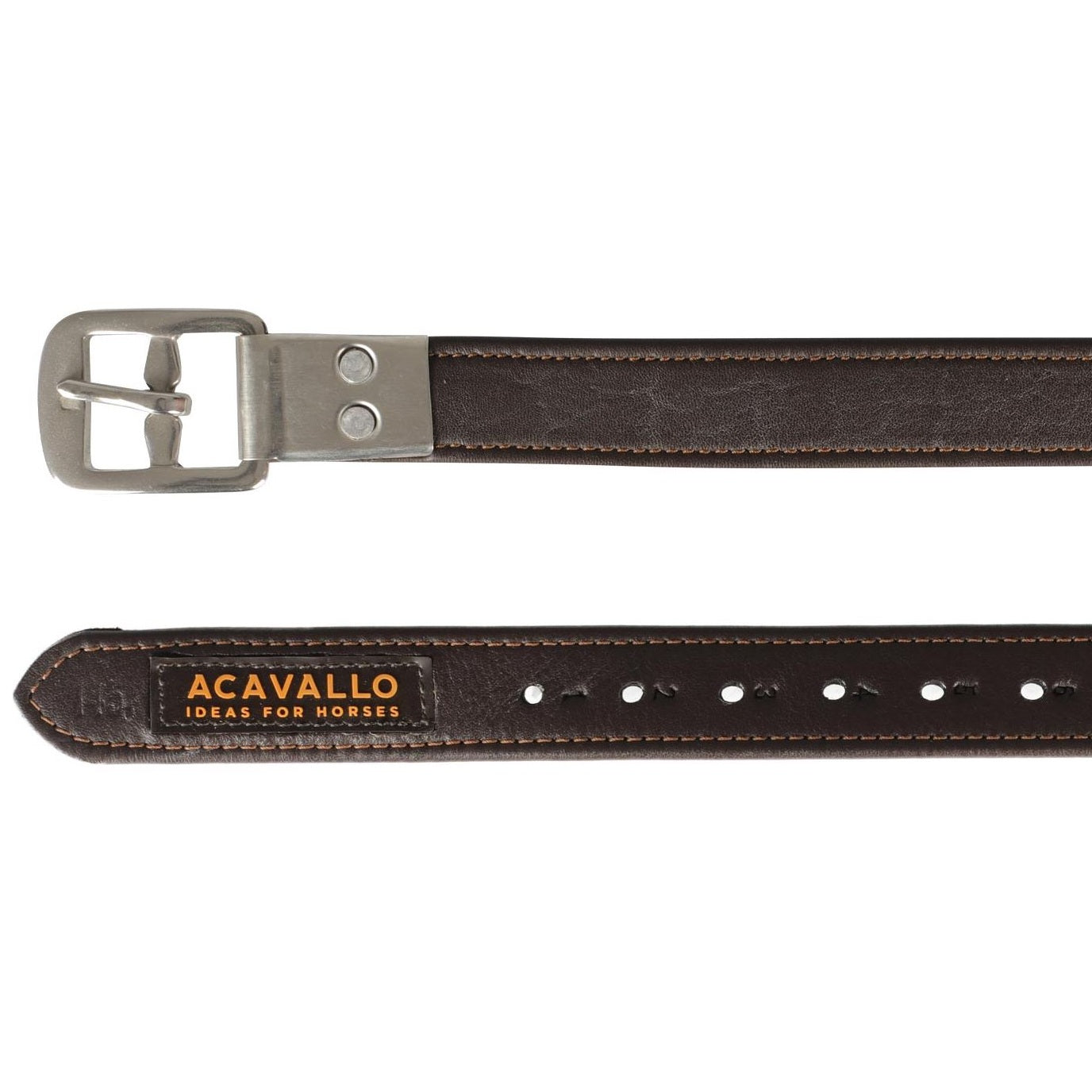 Acavallo Calfskin Stirrup Leathers - Multiple Lengths Available-zoom-4