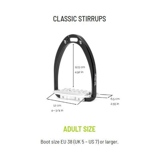 Tech Stirrups Siena Plus Jumping & Cross Country Stirrups-6