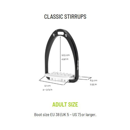 Tech Stirrups Siena Jumping & Cross-Country Stirrups-6