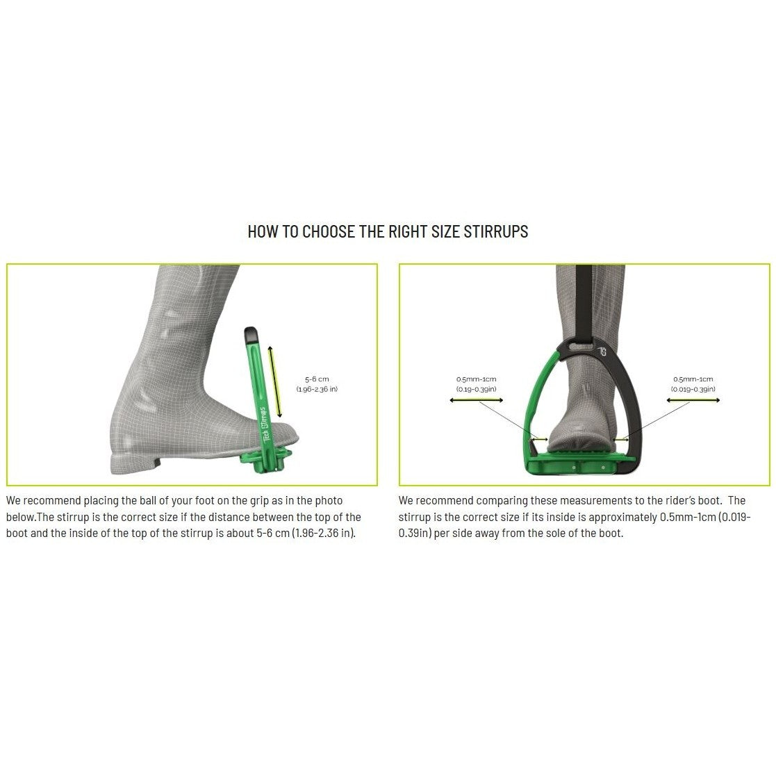 Tech Stirrups Venice Hunter/Jumper Showing Sloped Evo Safety Stirrup-zoom-3