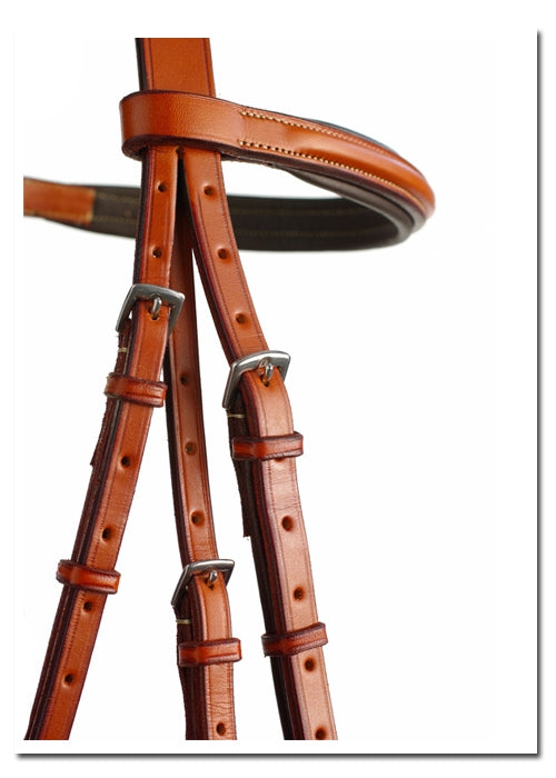 Edgewood Wide Raised & Padded Fancy Stitch Bridle