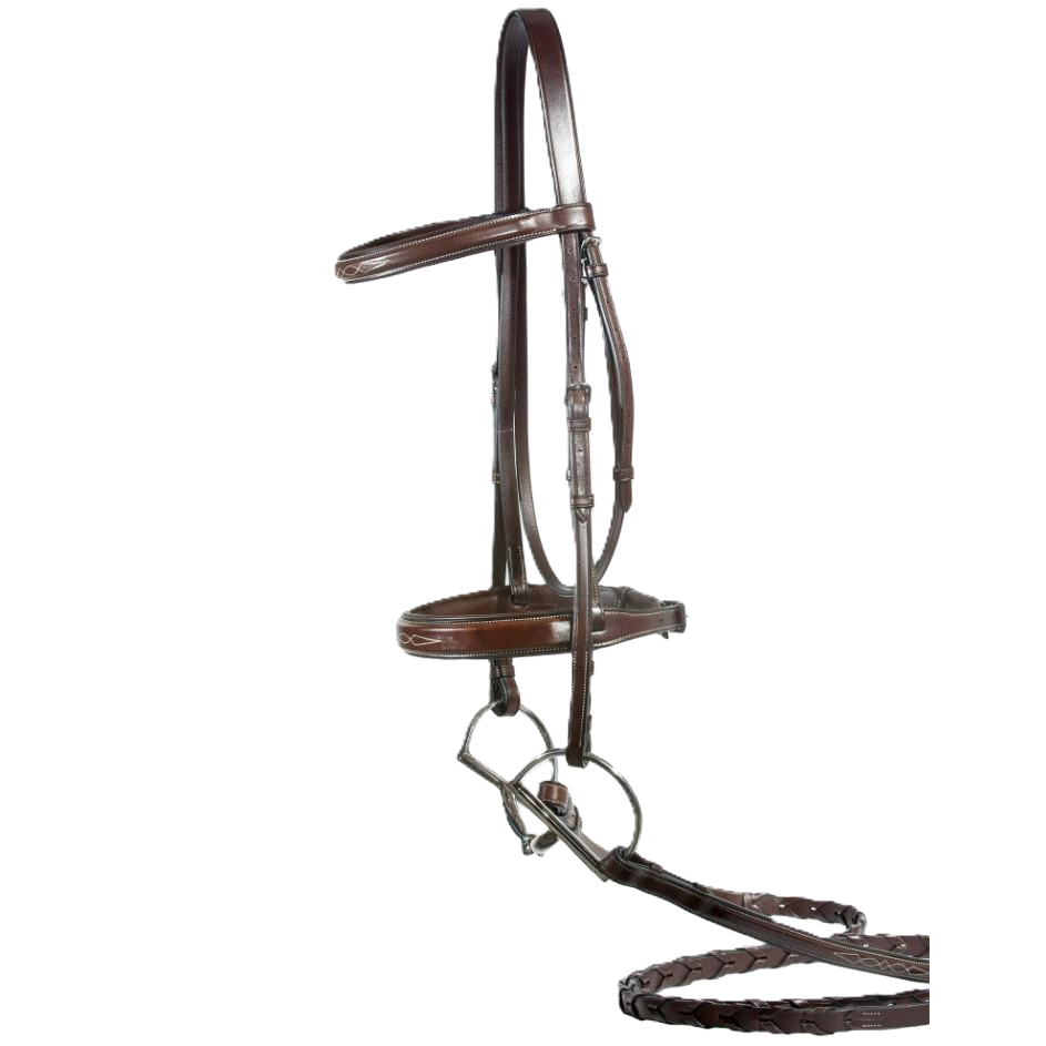 Nunn Finer Caterina Hunter Bridle with Reins-zoom-1