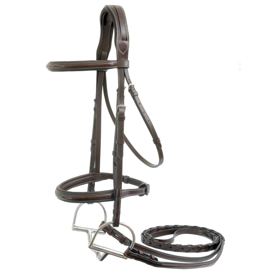Nunn Finer Florence Bridle with Reins