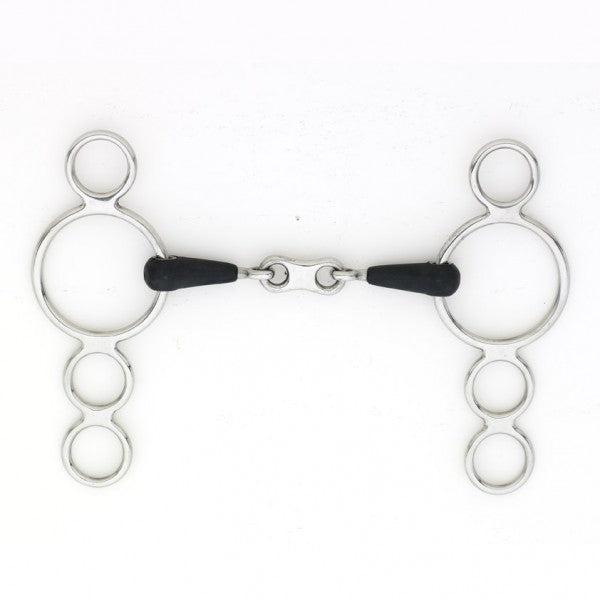 Eco Pure 3-Ring French Gag Bit