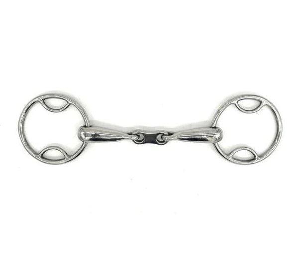 Jake Adams Hollow Mouth French Link Beval Bit