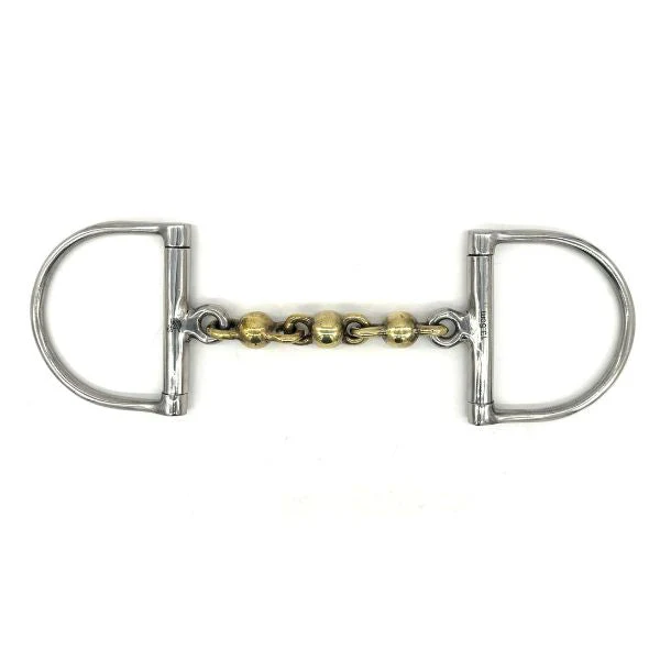 Jake Adams Brass Waterford D-Ring Bit