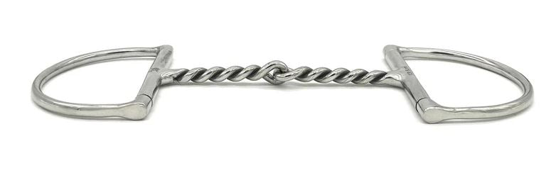Jake Adams Corkscrew D-Ring Snaffle Bit-3