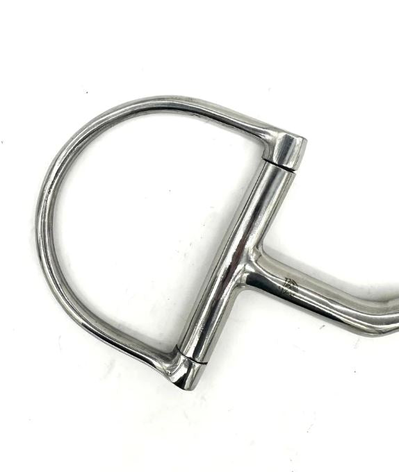 Jake Adams Low Port D Ring Snaffle Bit