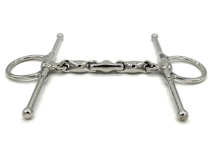 AJR Locking Waterford Full Cheek Snaffle Bit