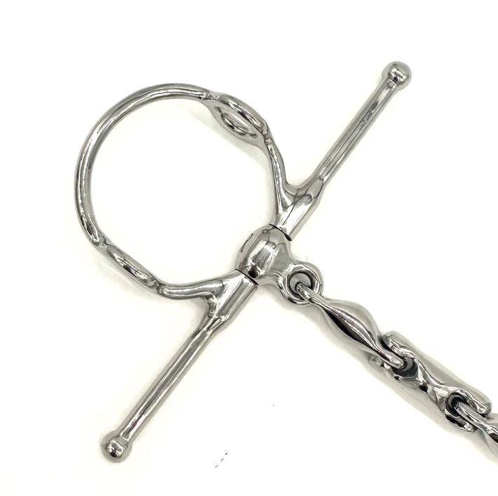AJR Locking Waterford Nelson Gag Bit-zoom-4