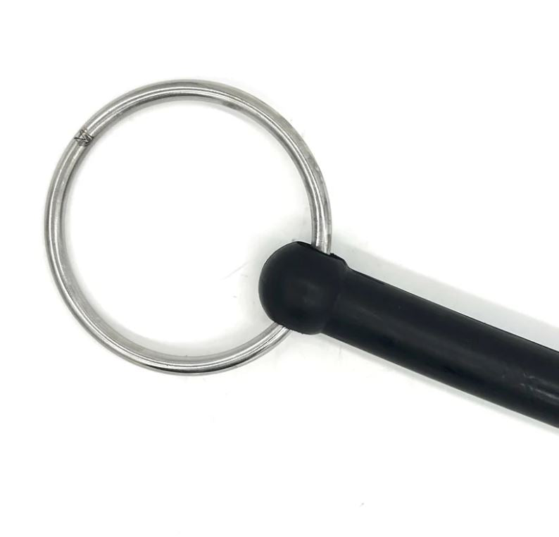Jake Adams Soft Flexi Mouth Loose Ring Snaffle Bit