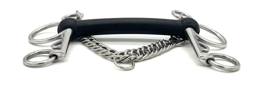 Jake Adams Soft Flexi Mouth Pelham Bit-zoom-3
