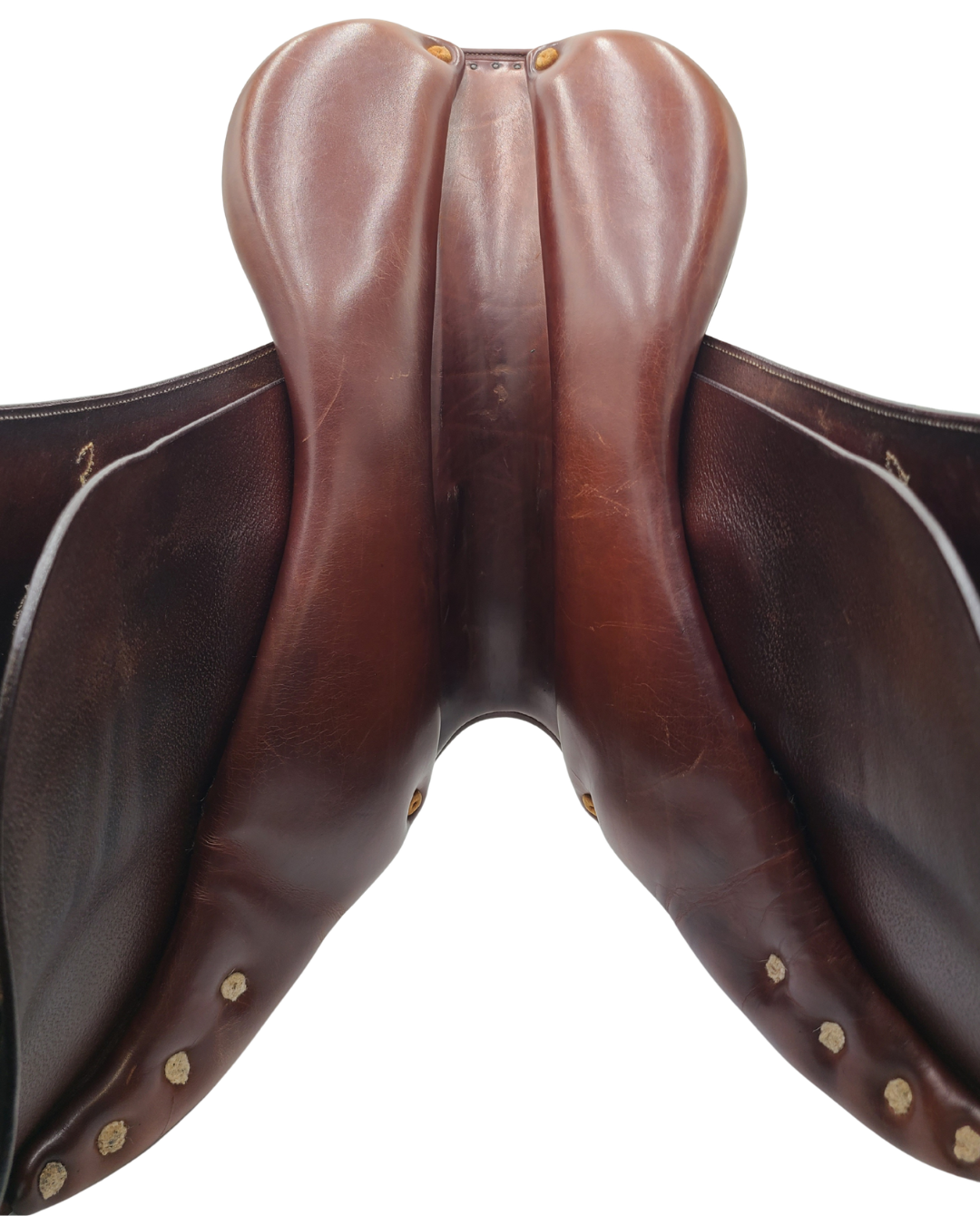 Consignment Close Contact Bruno Delgrange Americana 16.5" Saddle - 2C-C21129-3