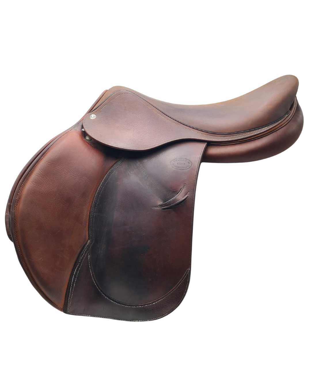 Consignment Close Contact Devoucoux Oldara 18” Saddle - 2C-C21188-zoom-1