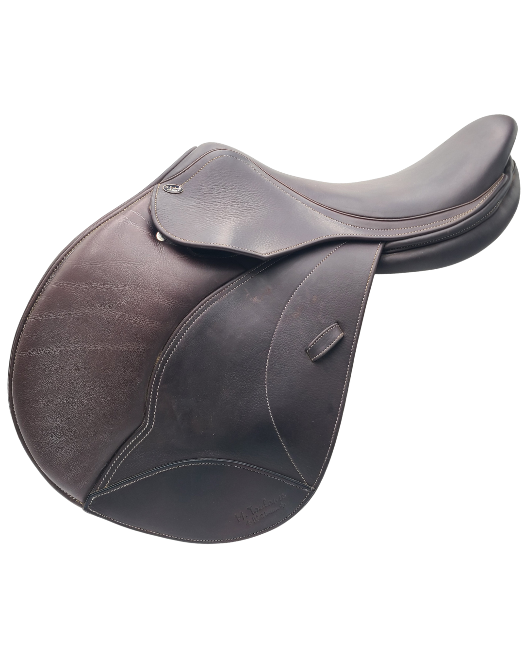 Consignment Close Contact M. Toulouse Platinum 17.5” Saddle - 2C-C21213-1