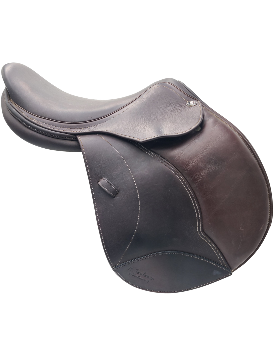 Consignment Close Contact M. Toulouse Platinum 17.5” Saddle - 2C-C21213-2