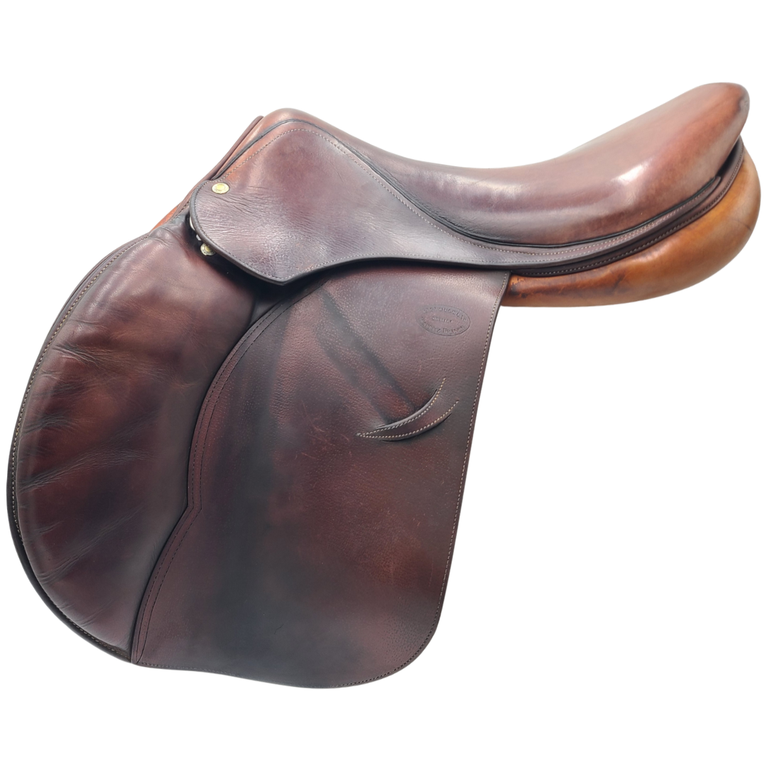 Consignment Close Contact Devoucoux Oldara 18” Saddle - 2C-C21241-zoom-1