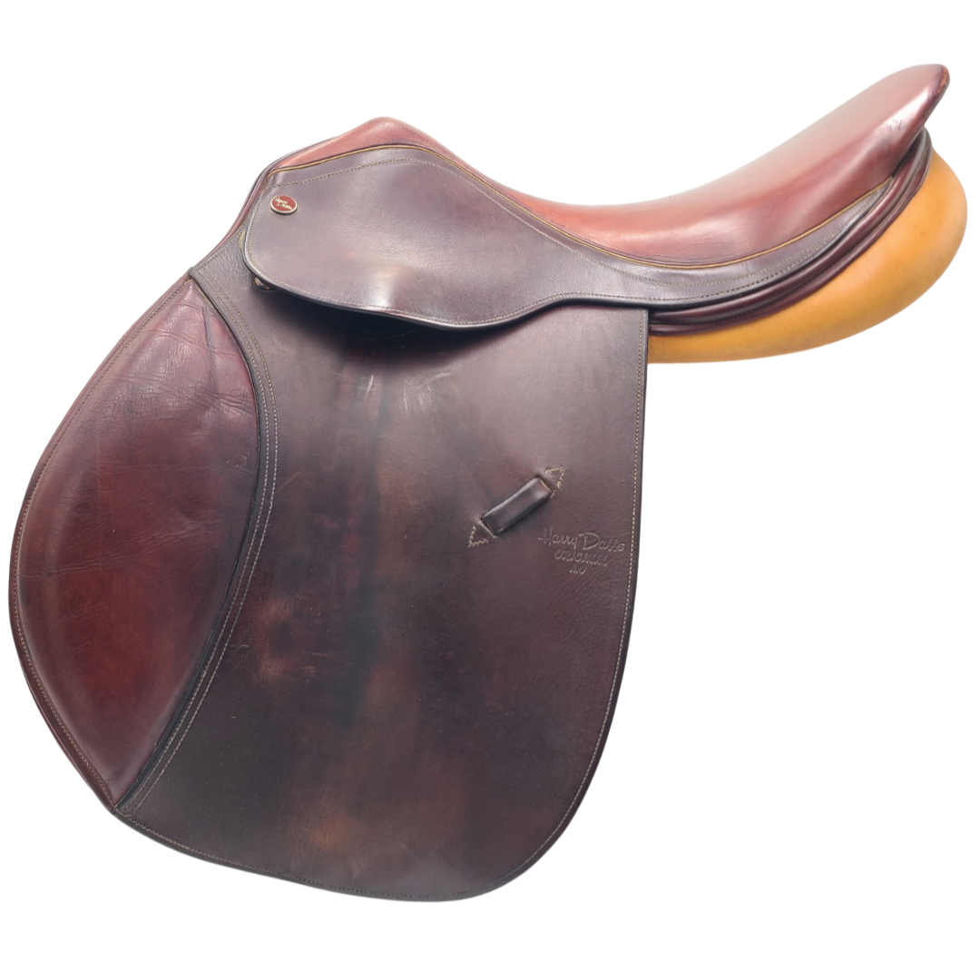 Consignment Close Contact Harry Dabbs 17” Saddle - 2C-C21242-zoom-1