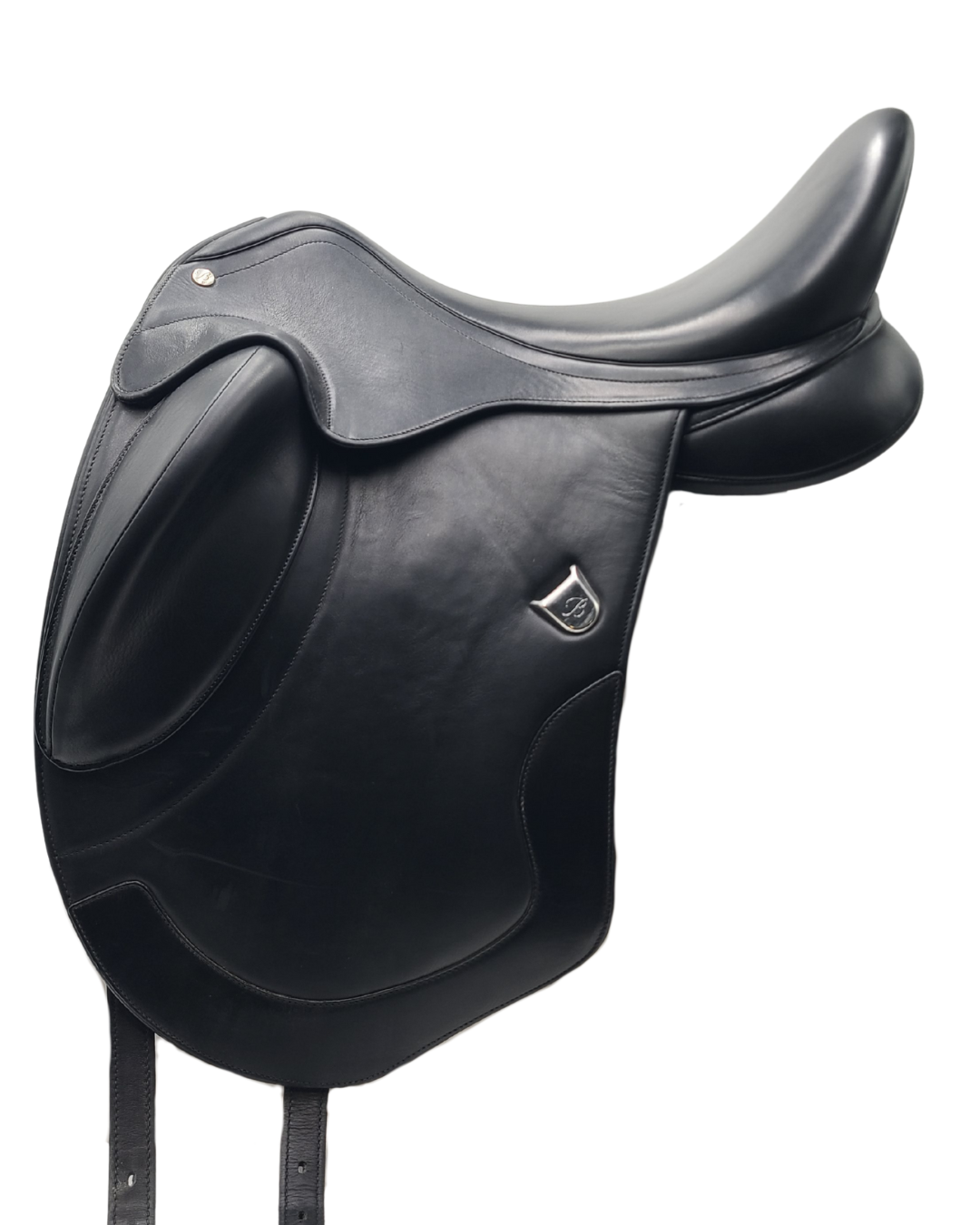 Consignment Dressage Bates Artiste 17”-17.5” Saddle - 2C-D22107-zoom-1