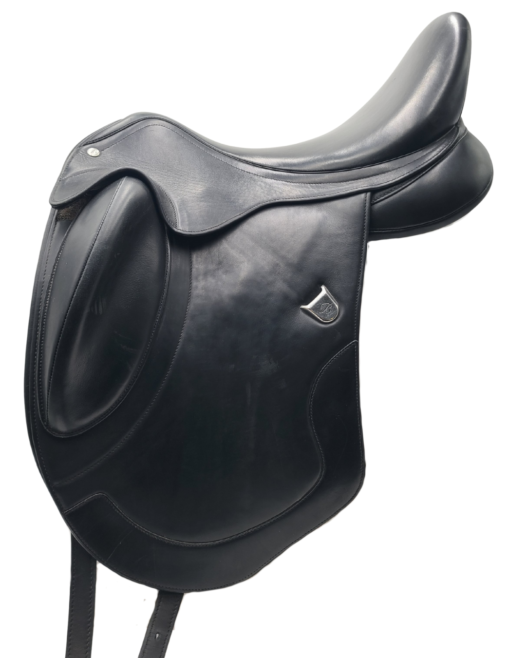 Consignment Dressage Bates Artiste 17”-17.5” Saddle - 2C-D22108-zoom-1