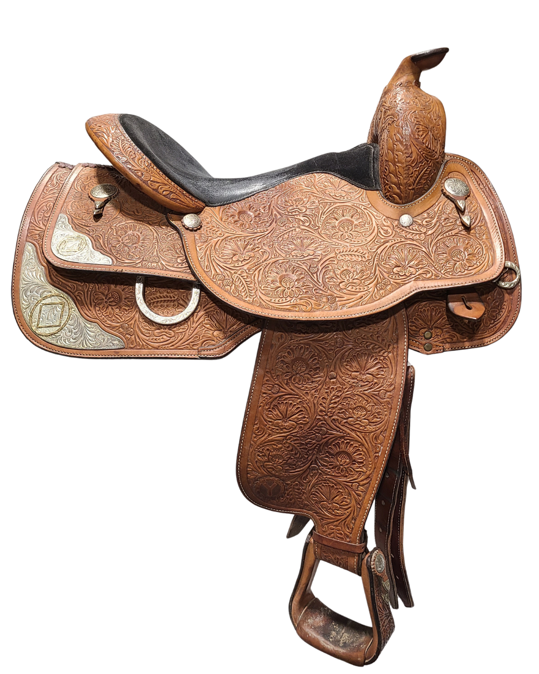Consignment Western Circle Y Equitation 15.5" Saddle - 2C-W10086-2