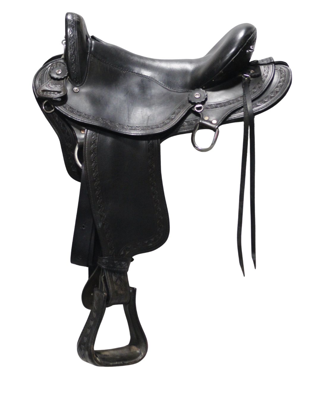 Consignment Western Big Horn Gaited Endurance 17" Saddle - 2C-W10100-zoom-1
