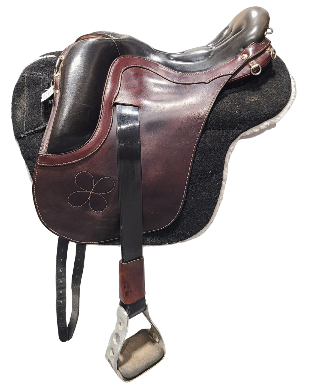 Consignment Western Orthoflex Endurance 15” Saddle - 2C-W10115-zoom-1