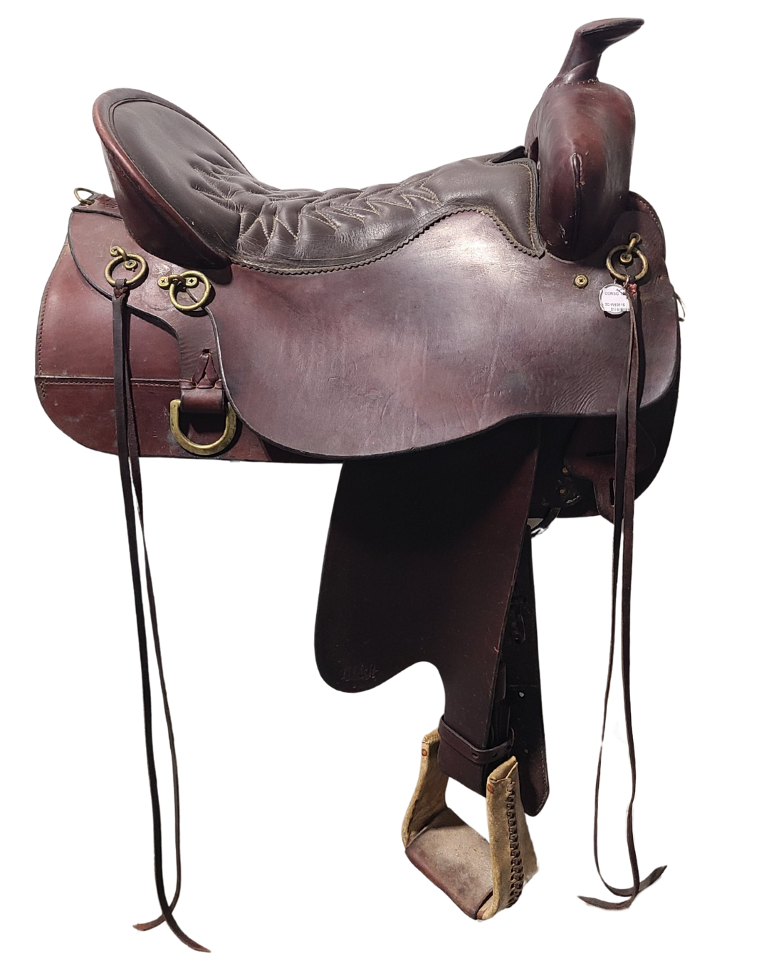 Consignment Western Tucker Trail 17.5” Saddle - 2C-W10116-zoom-2