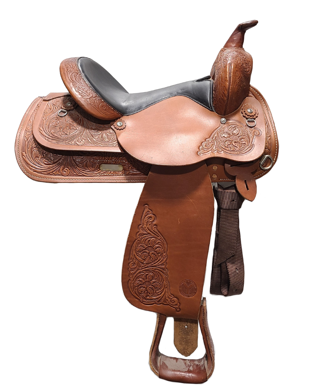 Consignment Western Circle Y Park & Trail 14” Saddle - 2C-W10120
