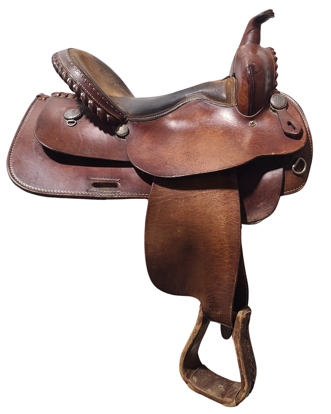 Consignment Western Guffey Barrel 16” Saddle - 2C-W10121-zoom-2