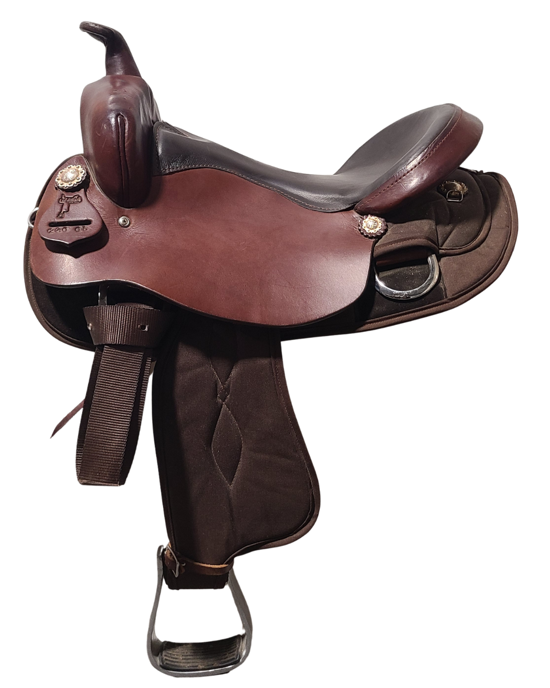 Consignment Western Nash Trail 16” Saddle - 2C-W10122-zoom-1