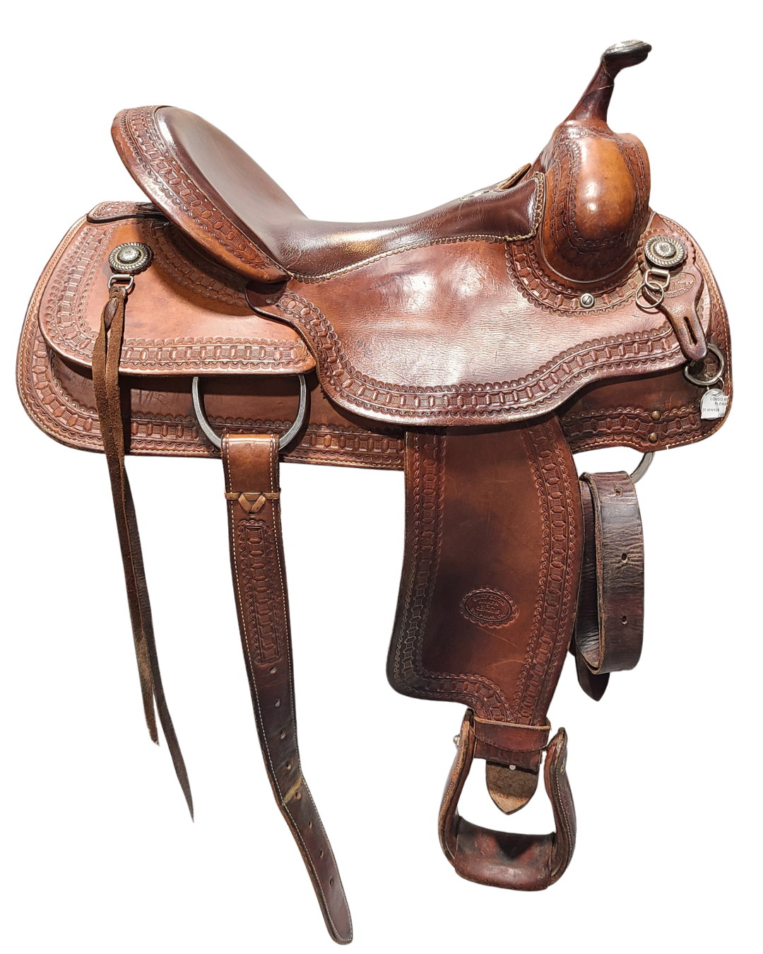 Consignment Western Billy Cook Trail 1777 16” Saddle - 2C-W10125