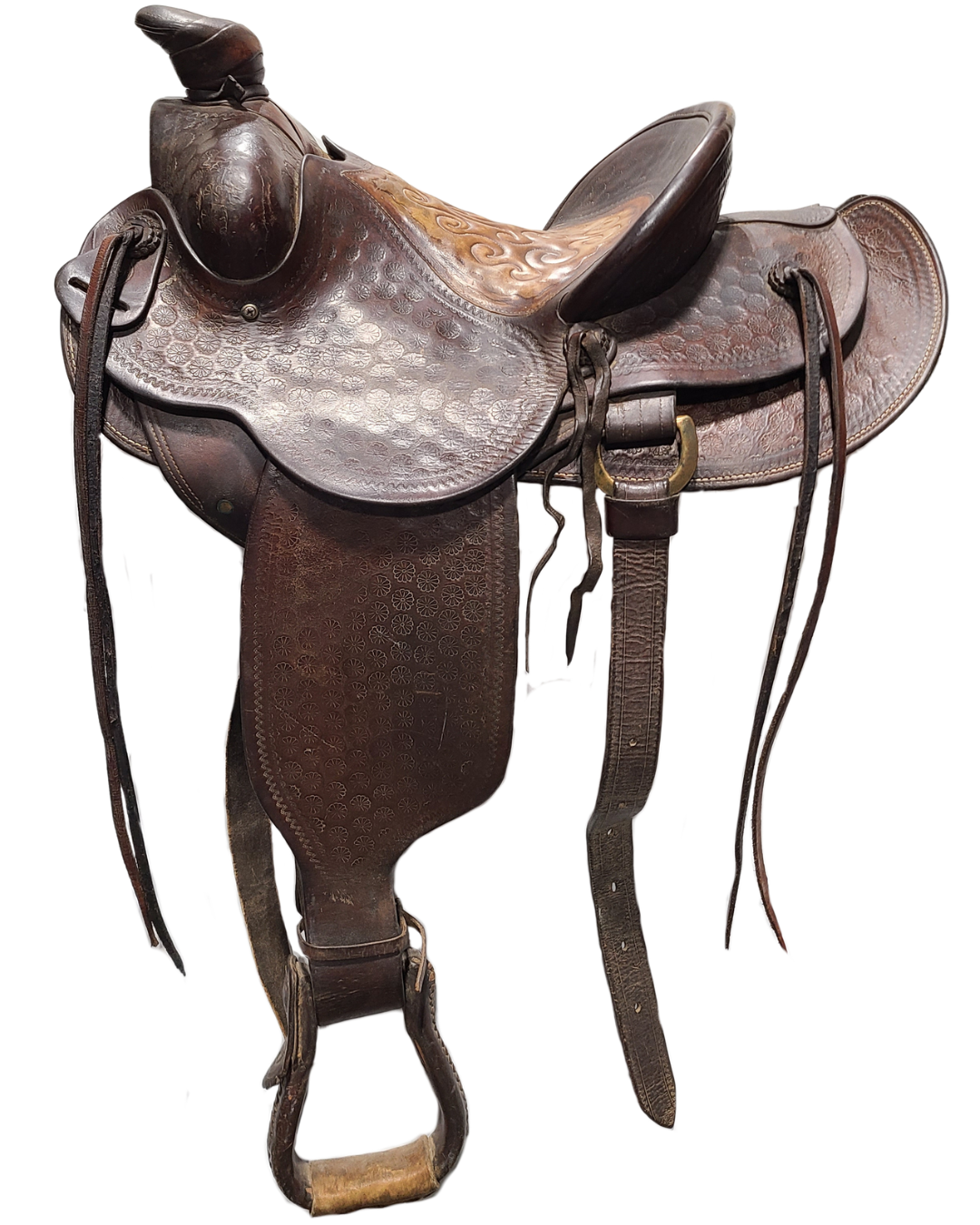 Consignment Western Hamley Antique 15” Saddle - 2C-W10127-1