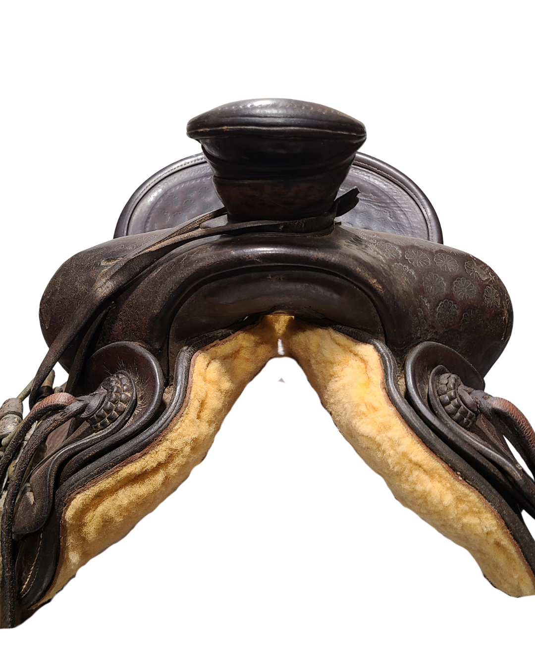Consignment Western Hamley Antique 15” Saddle - 2C-W10127-zoom-3