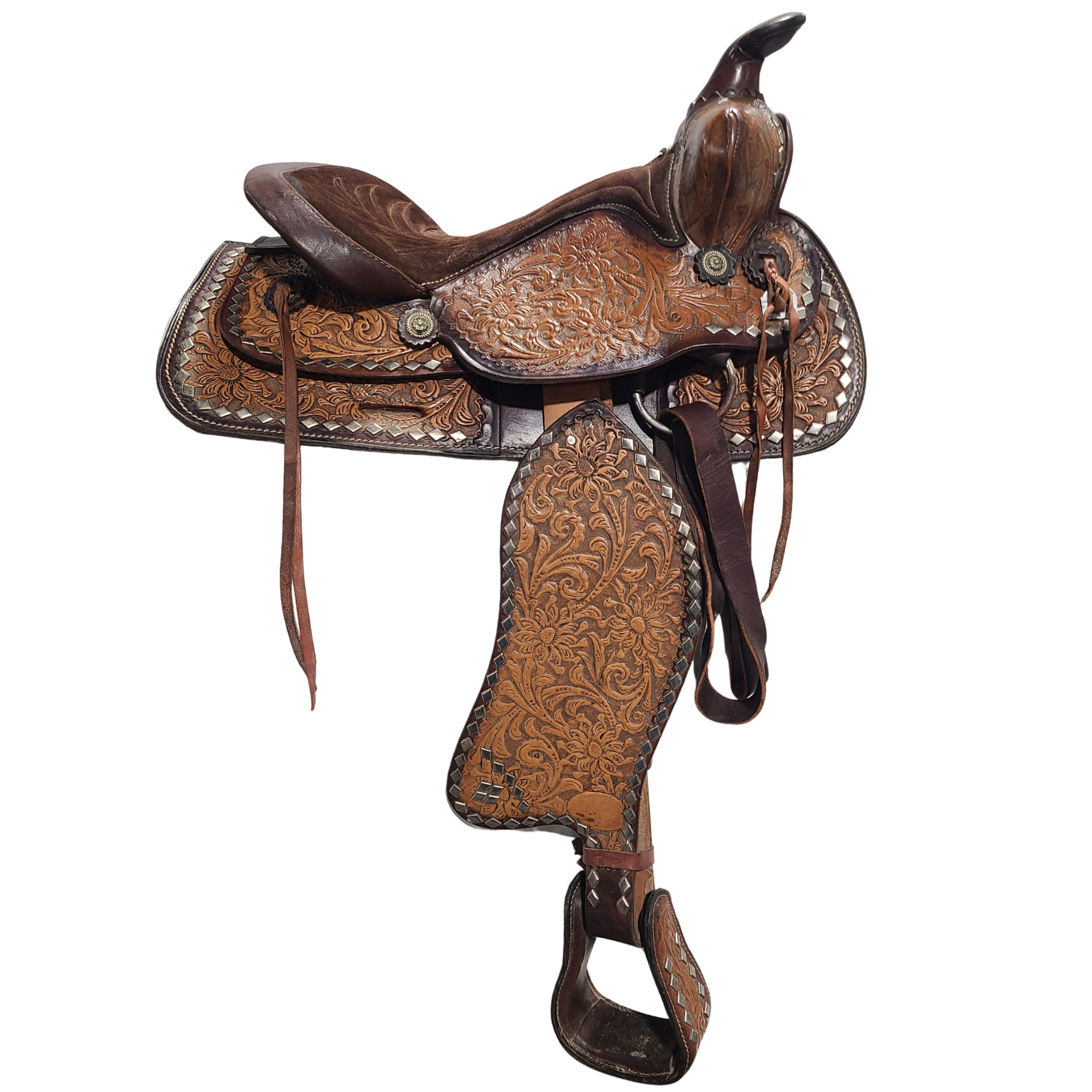 Consignment Western Pleasure/Show 15” Saddle - 2C-W10129-2