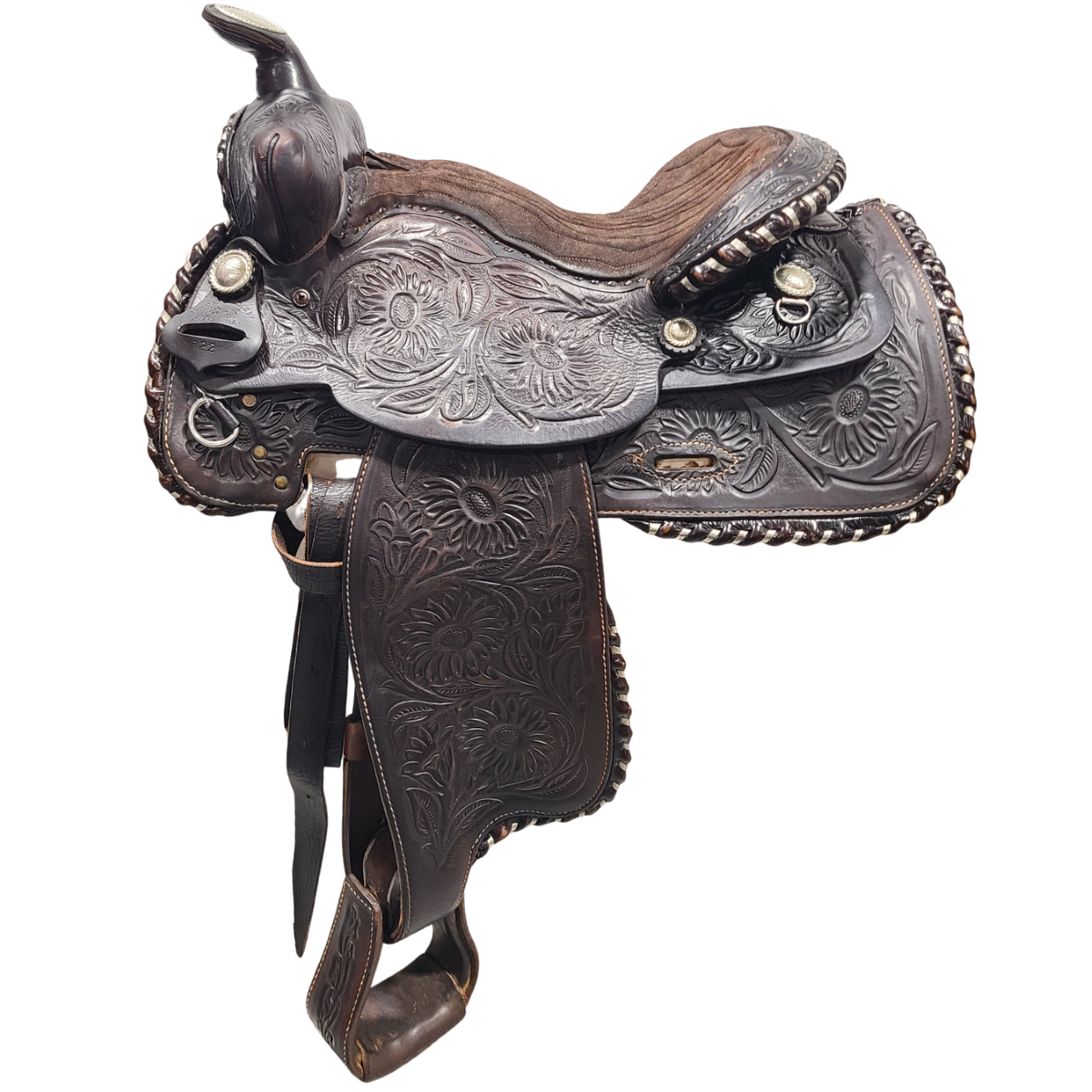 Consignment Western Buford Saddlery 15” Saddle - 2C-W10130-1