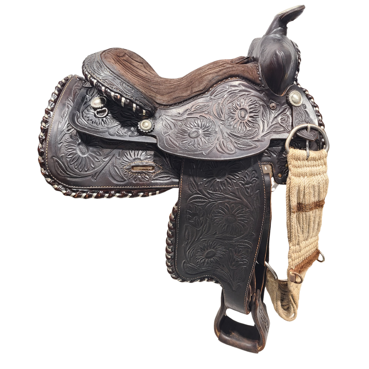 Consignment Western Buford Saddlery 15” Saddle - 2C-W10130