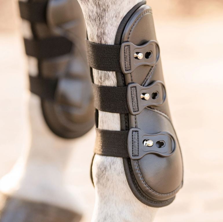 Equifit Eq-Teq Pony Medal Front Boot - ImpacTeq Liner - Black-4